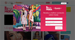 Desktop Screenshot of eunamoda.com.br