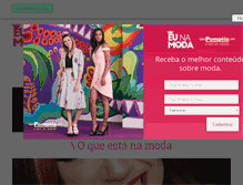 Tablet Screenshot of eunamoda.com.br
